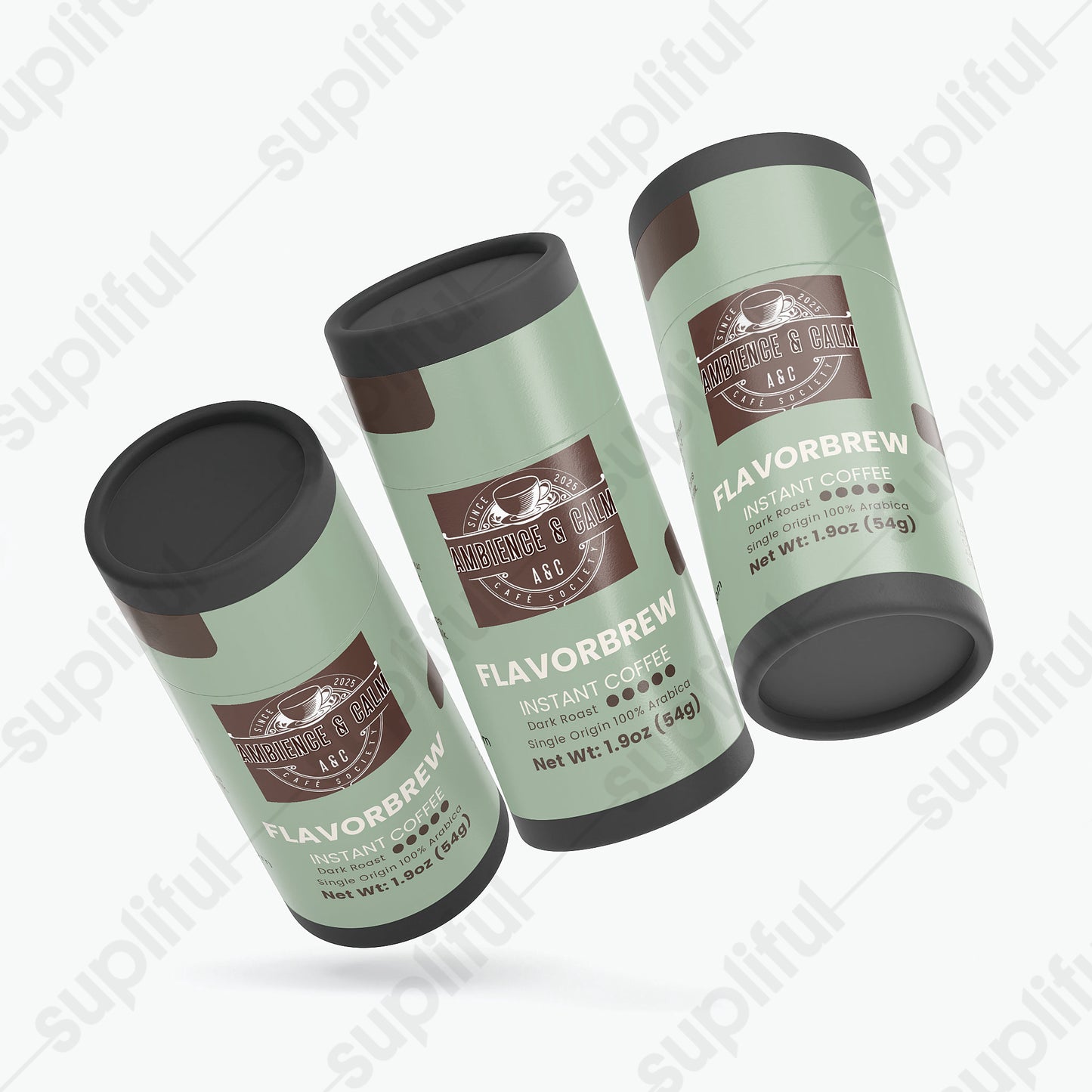 Flavorbrew Instant Coffee (Dark Roast)