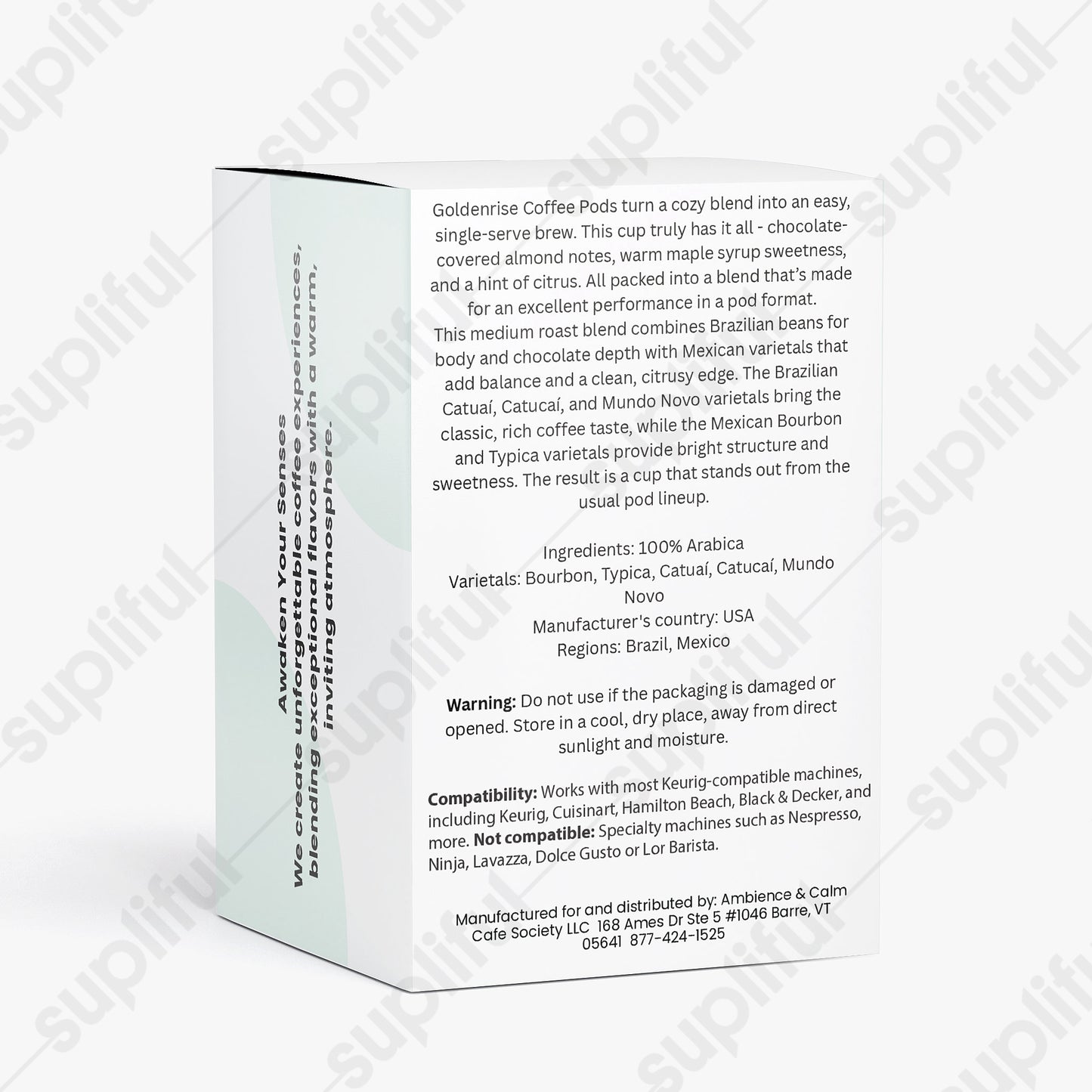 Goldenrise Coffee Pods (Medium Roast)