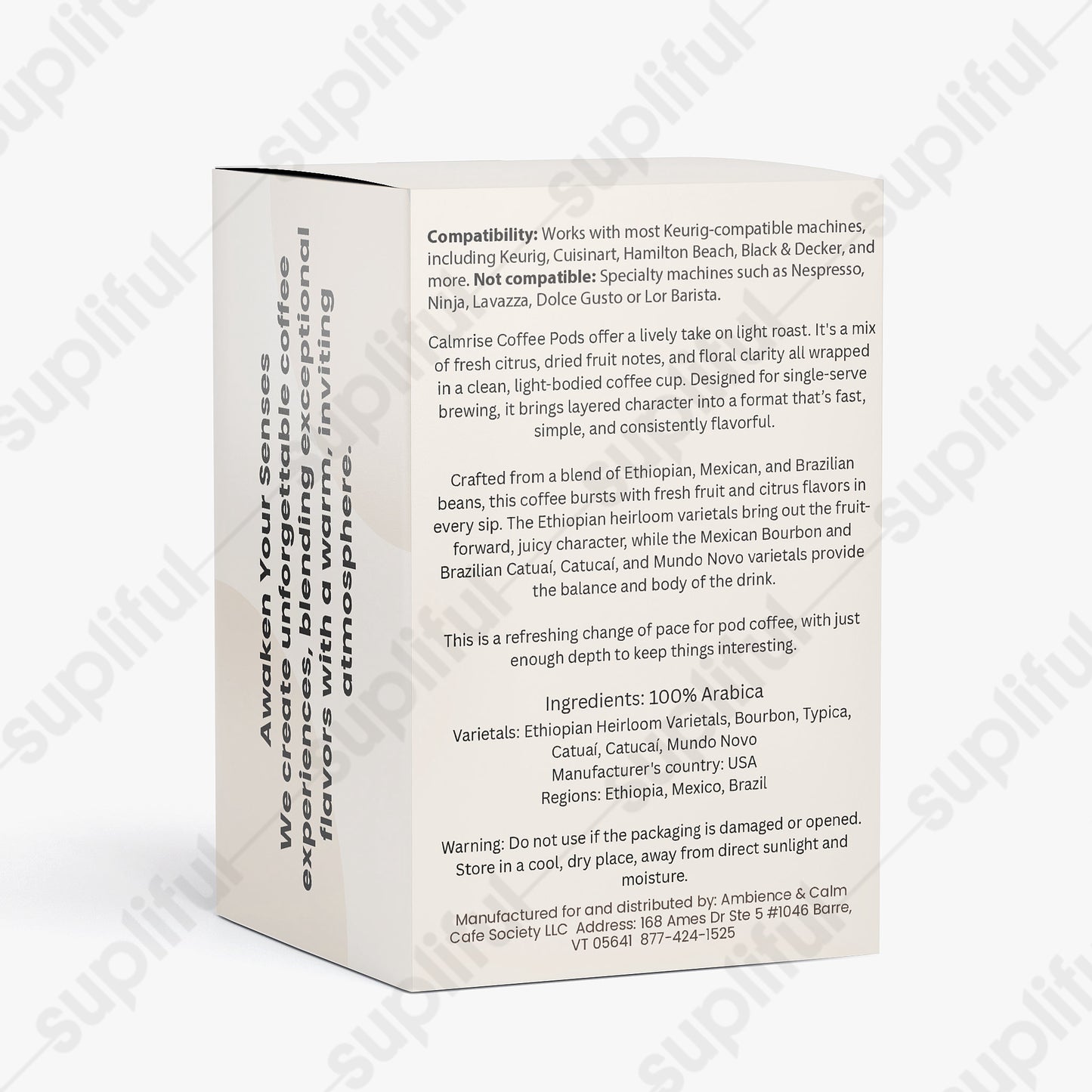 Calmrise Coffee Pods (Light Roast)