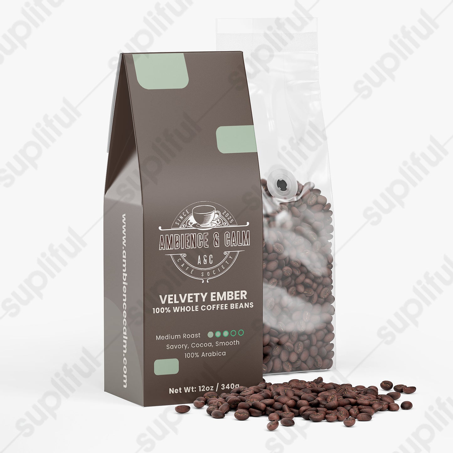 Velvety Ember Coffee (Medium Roast)