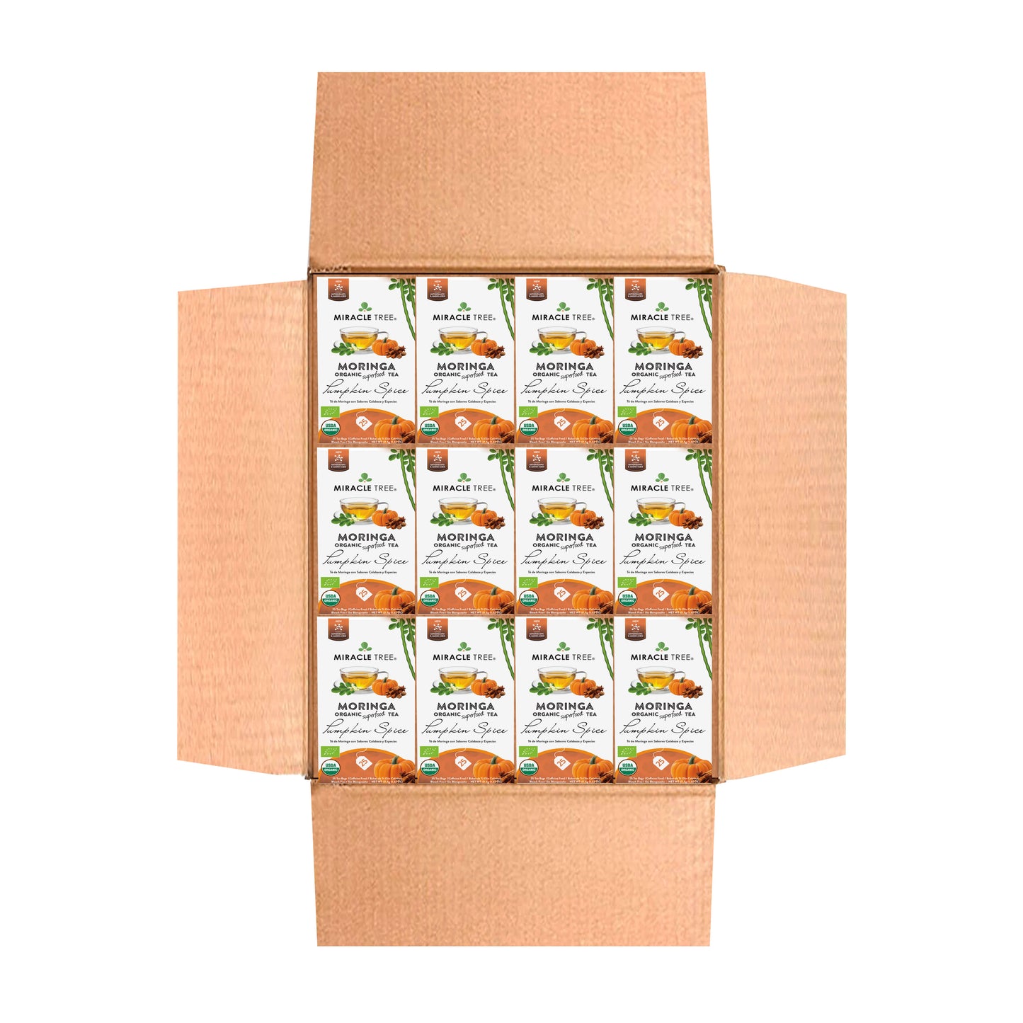 Organic Moringa Tea, Pumpkin Spice