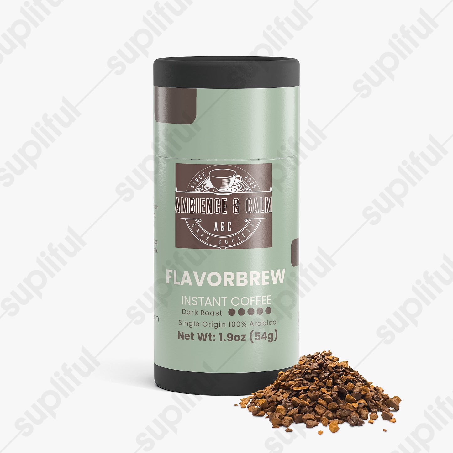 Flavorbrew Instant Coffee (Dark Roast)