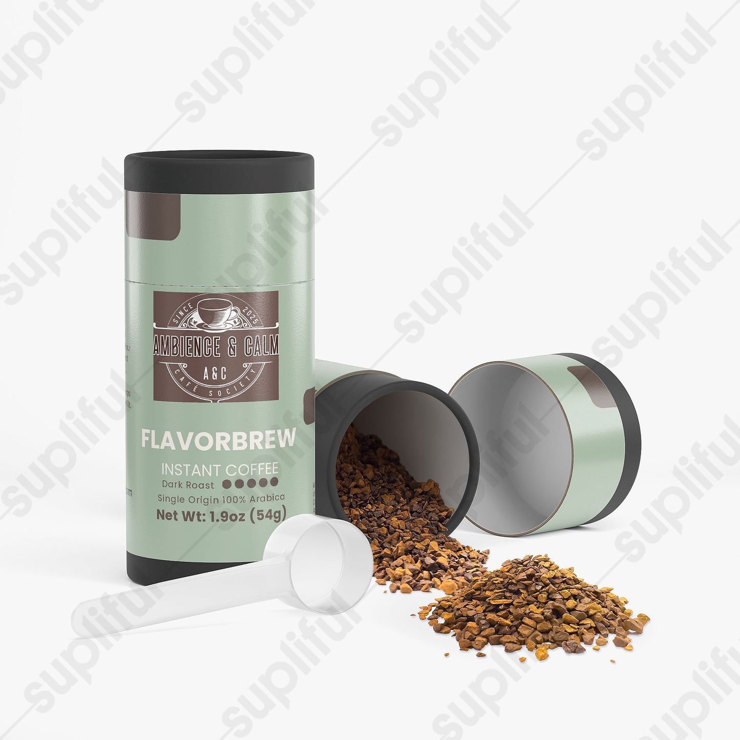 Flavorbrew Instant Coffee (Dark Roast)