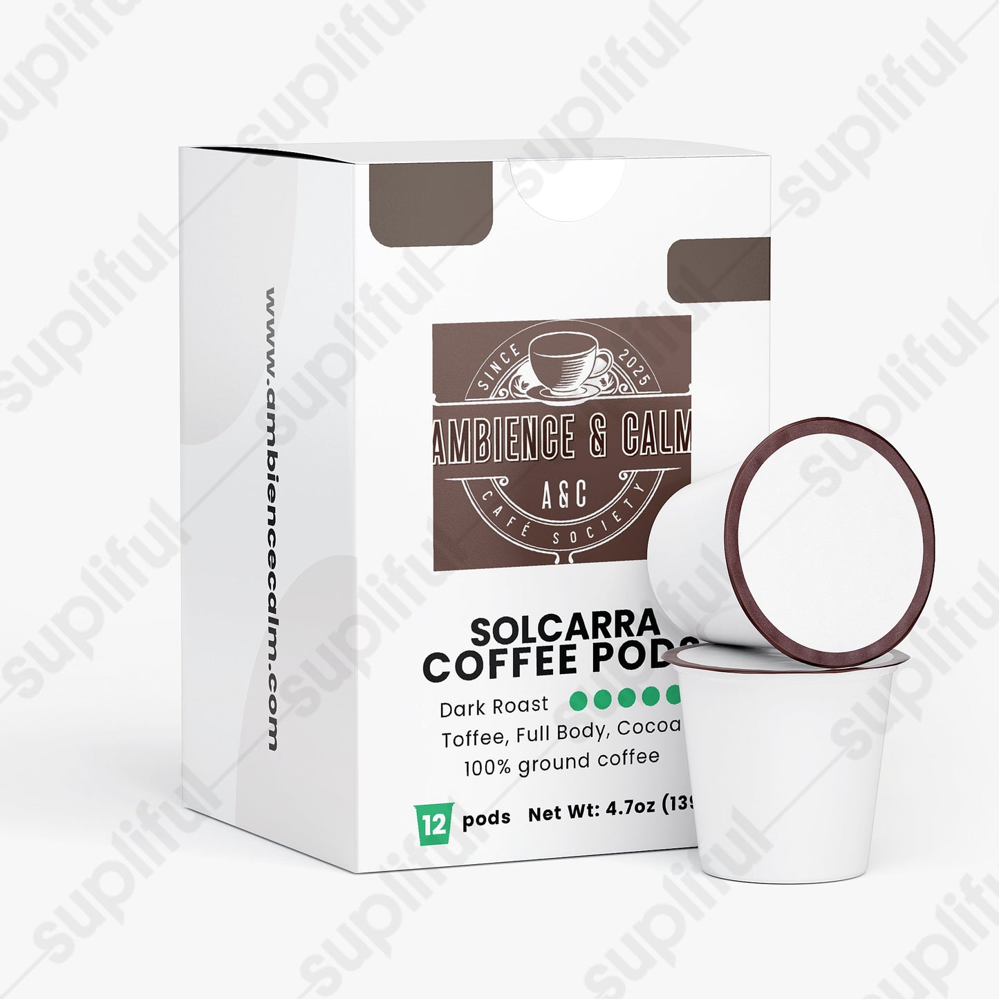 Solcarra Coffee Pods (Dark Roast)