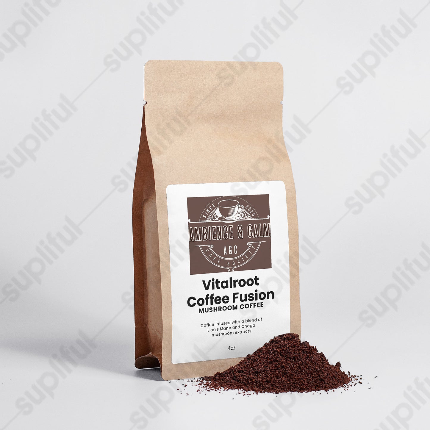 Vitalroot Coffee Fusion - Lion’s Mane & Chaga 4oz