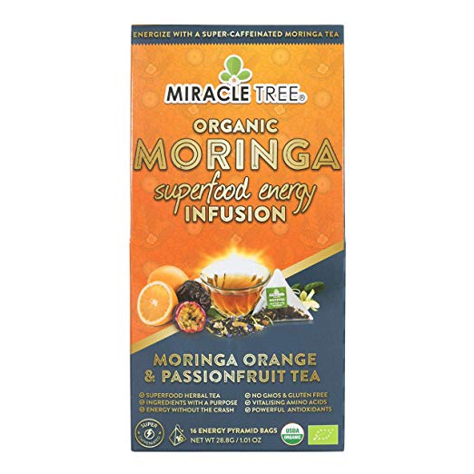 Energy Moringa Tea Starter Set, 5 Flavors