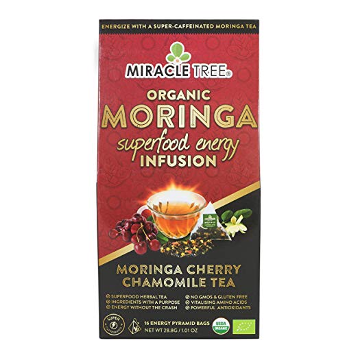 Energy Moringa Tea Starter Set, 5 Flavors