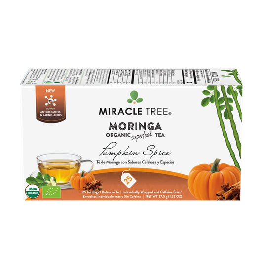 Organic Moringa Tea, Pumpkin Spice